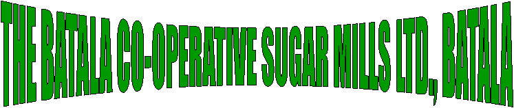 THE BATALA CO-OPERATIVE SUGAR MILLS LTD., BATALA
